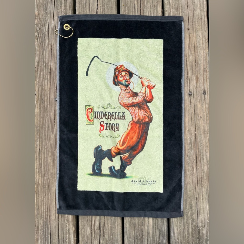 DEVANT CADDY SHACK GOLFING TRIBUTE TOWEL CINDERELLA STORY BILL MURRAY